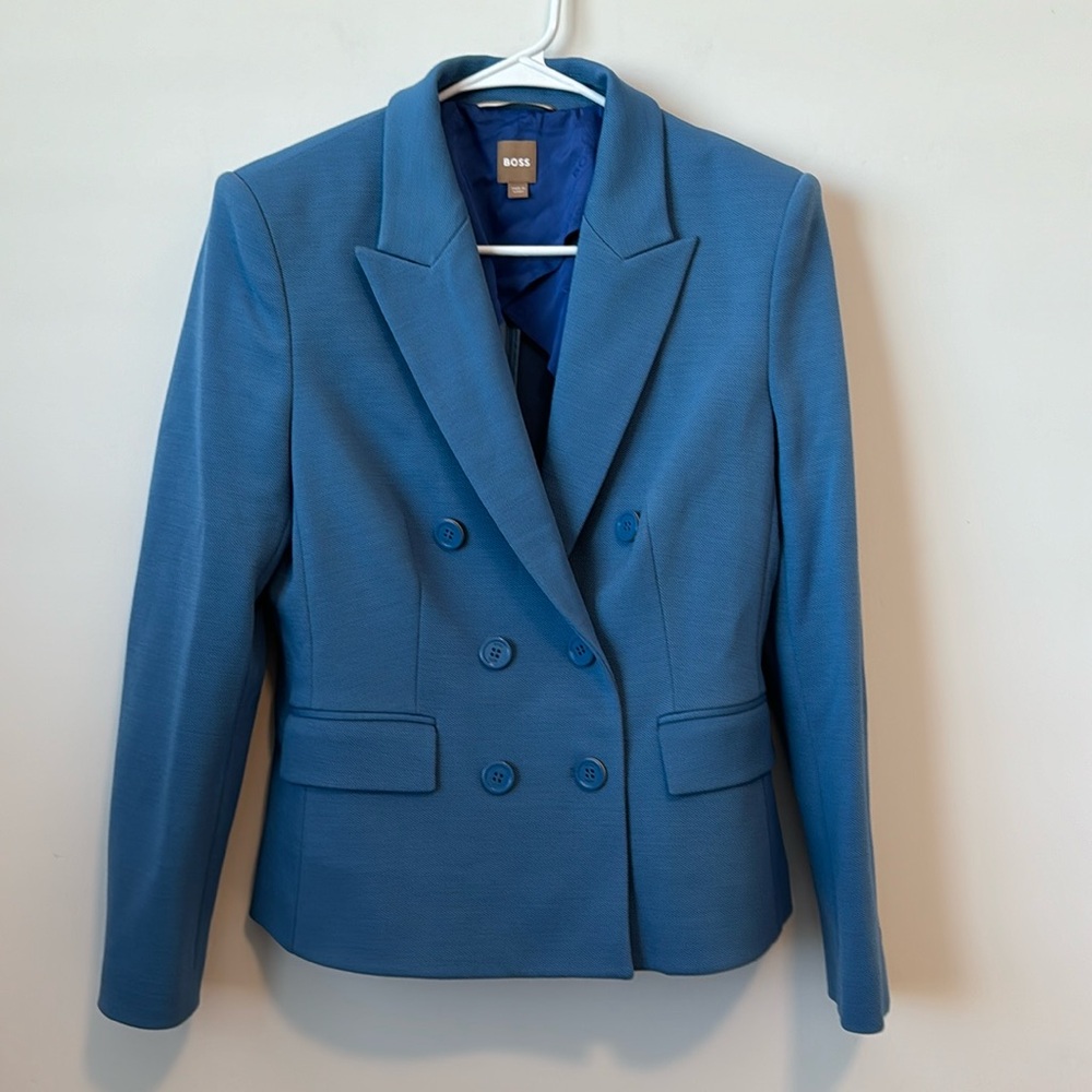 Boss Blue Blazer Size: 8